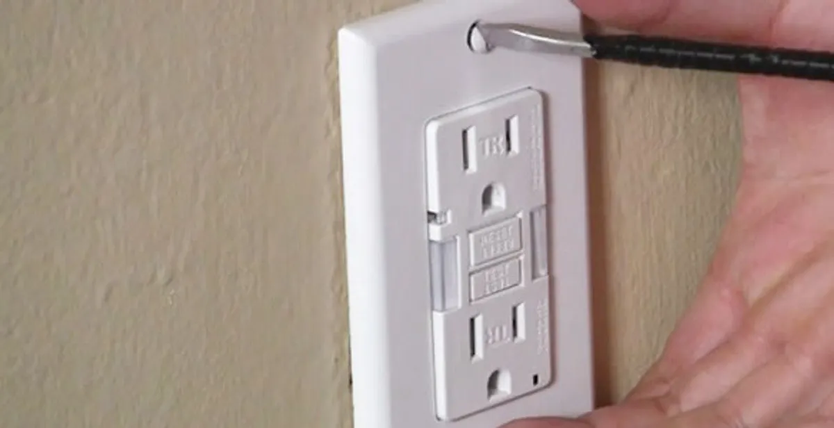 gfc outlets service securing and mounting ground fault circuit interrupter outlet by certified electricians in Raleigh, NC