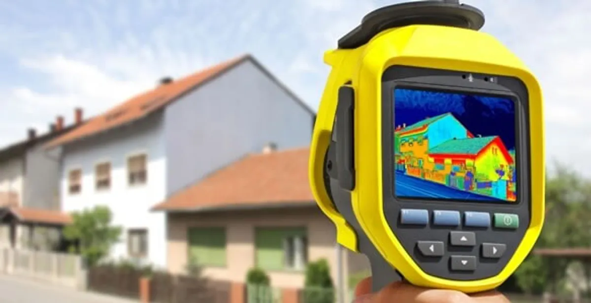 home energy audit service performing exterior thermal inspection to identify energy loss in Raleigh, NC