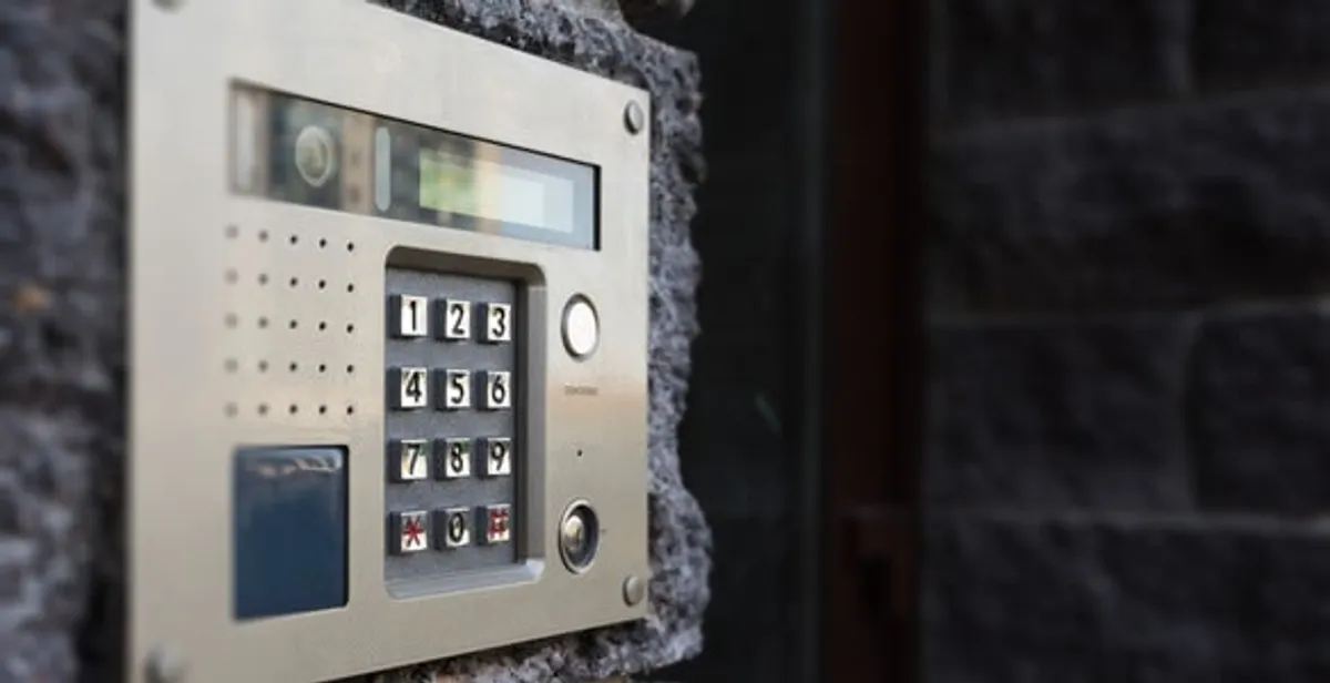 intercom system for home installation services with secure entry communication panel in Raleigh, NC